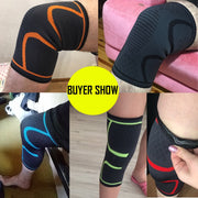 Elastic Nylon Sport Compression Knee Pad Sleeve