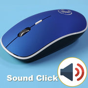 iMice Wireless Mouse Silent Computer Mouse 1600 DPI Ergonomic Mause Noiseless Sound USB PC Mice Mute Wireless Mice for Laptop
